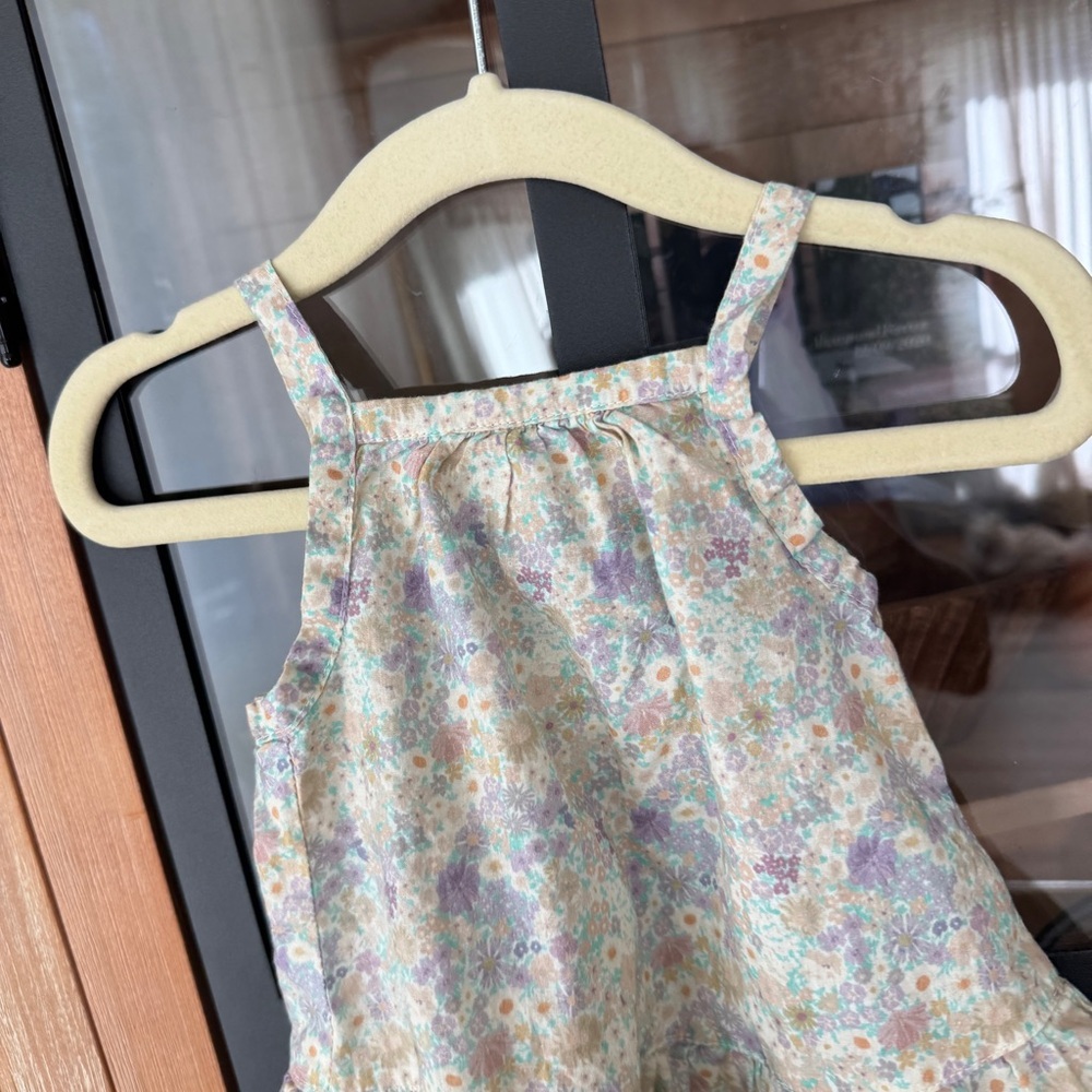 Jamie Kay mayflower dress eyelet floral print baby girl ruffle cotton - Picture 5 of 9